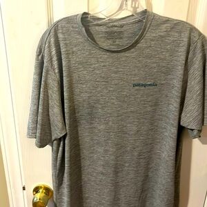 Patagonia Mens Capline Shirt Sz M Heather Gray